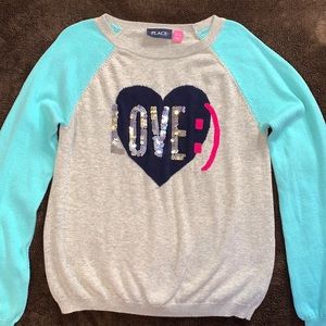 Big Girls “Love” Sweater